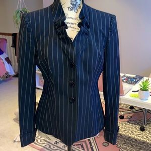 ARMANI Collezioni Pinstripe Blazer